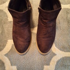 Seven7 Brown Ankle Boots